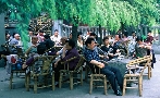Chengdu Teehäuser Chengdu Teehäuser